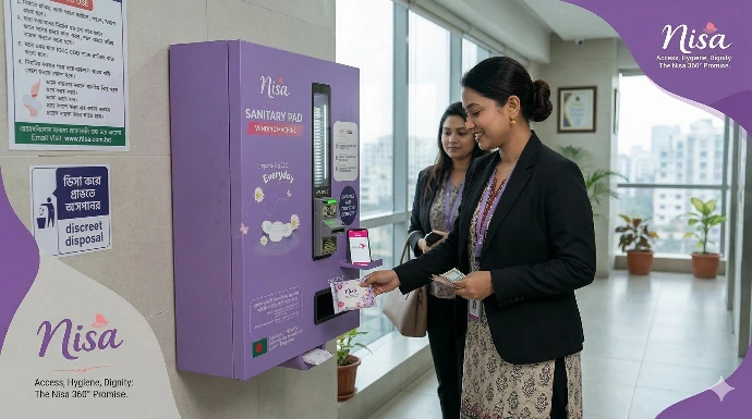 Sanitary Pad Vendning Machine